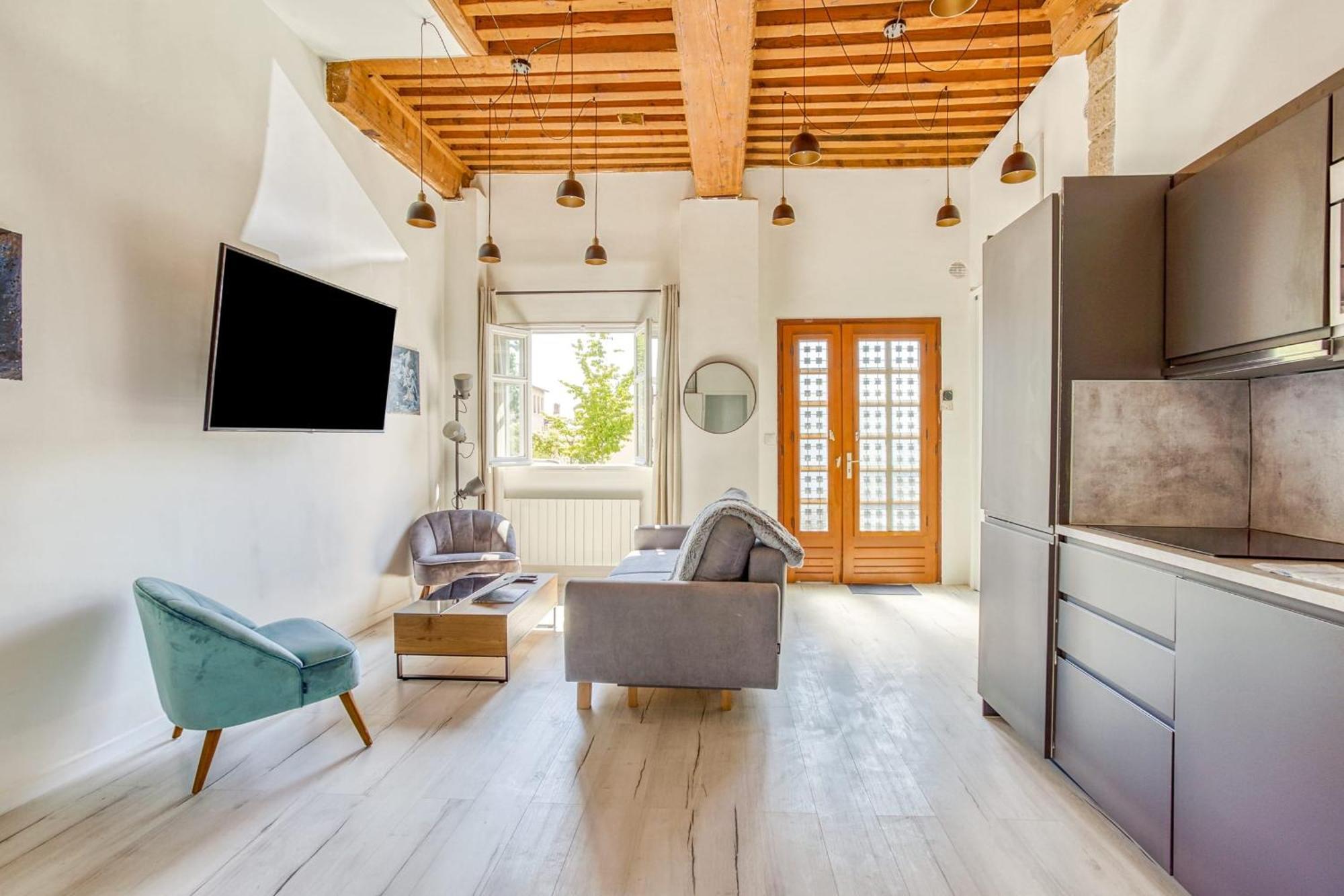 Charming 6-Person Apartment Terreaux & Croix Rousse Area Λυών Εξωτερικό φωτογραφία